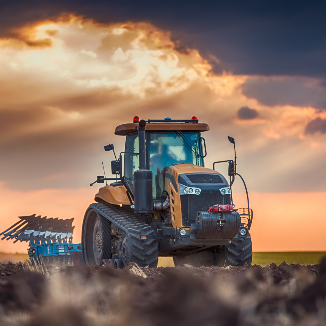 Muletto e trattore agricolo